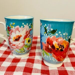 2 Pioneer Women,  2018 Melody Collection, 18 Ounce, Mugs